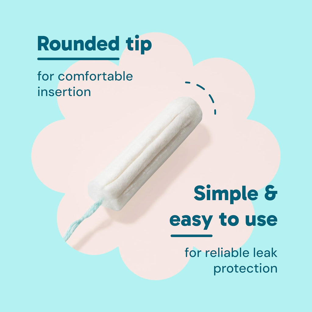 o.b. No Applicator Tampons Multipack (Regular/Super/Super Plus), 40 ct