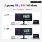 INNOCN 40C1R Ultrawide Monitor 40" WQHD 3440 x 1440p 144Hz FreeSync Premium HDR400 21:9 Computer Display 95% DCI-P3 500Nits IPS USB Type-C HDMI Tilt/Height Adjustable, Mountable
