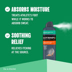 Lotrimin Medicated Deodorant Powder Spray with Miconazole Nitrate 2%, 4.6 oz (Pack of 3)