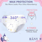 Incontinence Pads Overnight Postpartum 10 pieces