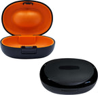 Hearing Aid Case, Portable Protective Storage Case (Blcak, style-1) | Water-Resistant Carrying Travel Case For For Most Hearing Aids