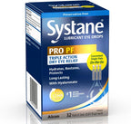 Systane PRO Preservative Free Eye Drops, 12 Hour Dry Eye Relief, 32 Vials