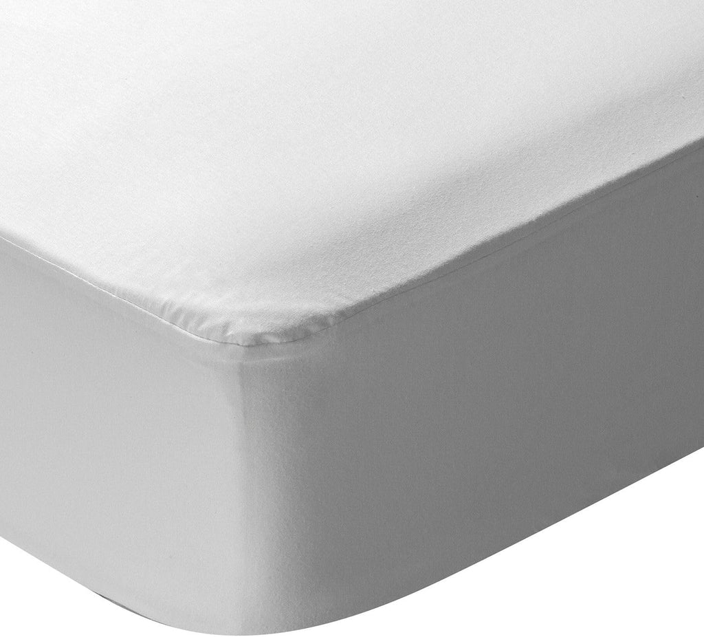 Pikolin Home - Mattress Protector 105 x 190 cm -Waterproof Jersey 100% Hygienic Cotton - Breathable and Absorbent - Oeko-Tex Certified, Silent - Mattress Cover