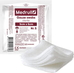 Medrull Wound Dressings and Gauze Sterile 5 cm 5 pieces