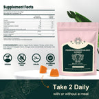 Feminine Balance Gummies – Vaginal Probiotics & Probiotics for Women – Vegan, Low Sugar, Gluten-Free – Pineapple Flavor – 60 Gummie