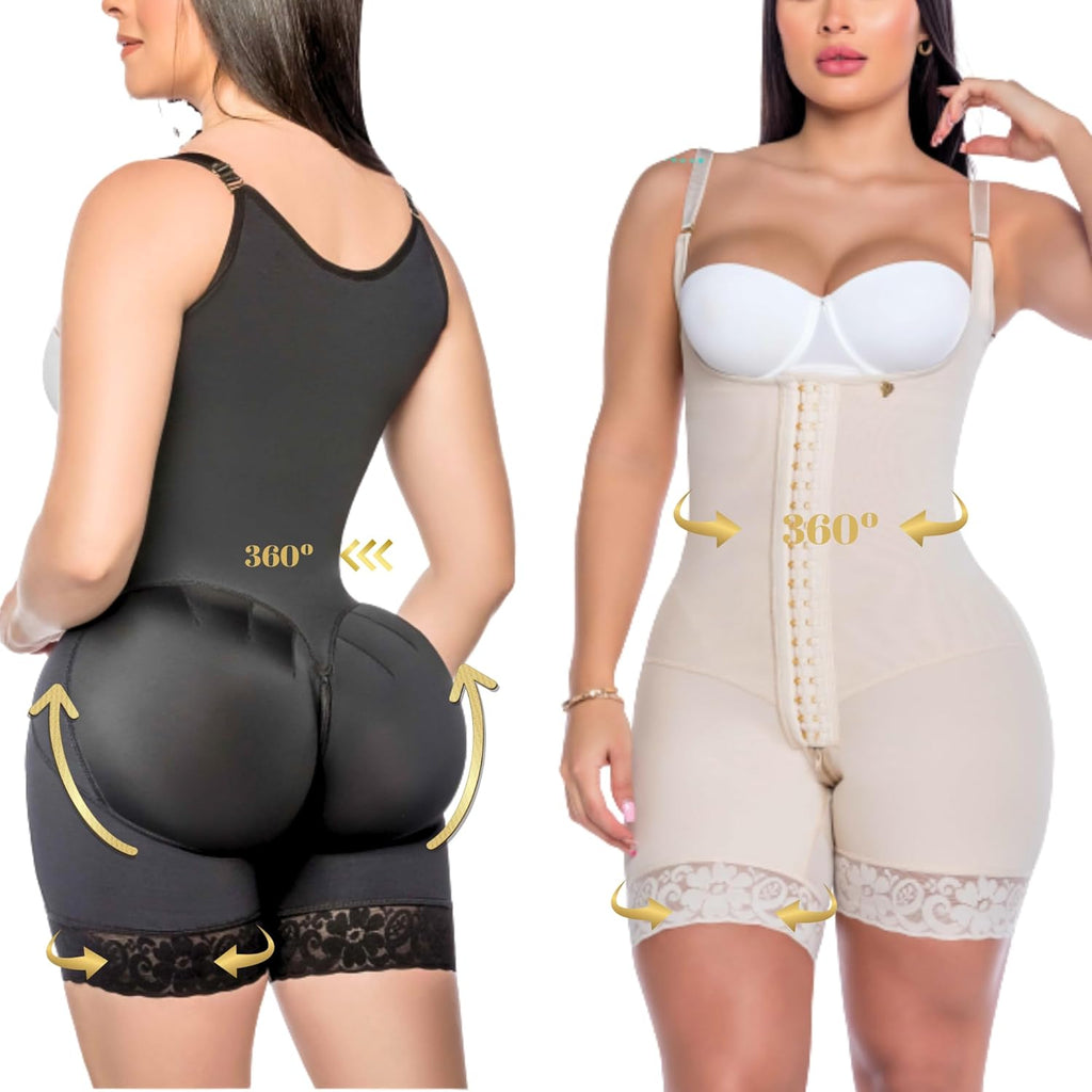 Colombian Shapewear Faja, Bodysuit Stage 2 Post-Surgery, BBL, Lipo 360, Tummy Tuck, Luxury Compression.