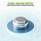POWEROWL 24 Count Hearing Aid Batteries Size 312, High Capacity Cell, Long Lasting 312A battery