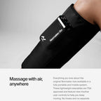 Hyperice Normatec Go Wireless Mobile Dynamic Air Compression Calf Muscles | Portable | Increase Circulation | Reduce Pain | Tension in Legs | Bluetooth Enabled | 7 Levels Customizable Pressure