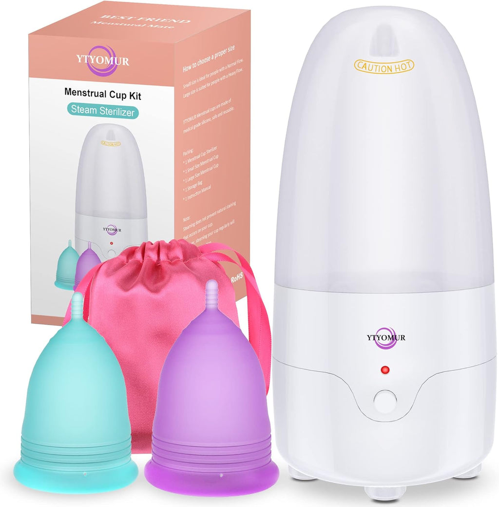 YTYOMUR Menstrual Cups and Discs Reusable Sterile
