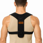 PLETHEON Adult Shoulder Posture Corrector Belt | Clavicle & Upper Back Support Brace | Posture Alignment Support | Fit From 30 to 44 Inch Tummy