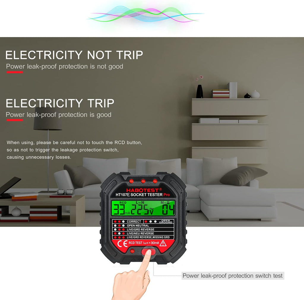 Eacam GFCI Electrical Testers