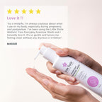 Little Étoile Mothers' Care Everyday Feminine Wash, Sulphate-Free pH Balanced Intimate Wash for Women with Aloe Vera, Calendula & Centella, Gentle Cleanser for Pregnancy, 170 ml