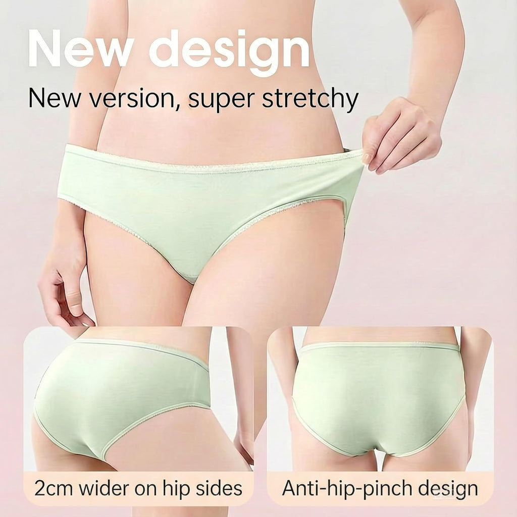 WALWAL Disposable Women Underwear Postpartum Incontinence Protective and Travel(5 Pcs)