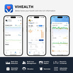 Wellue O2Ring-S Oxygen Monitor with Vibration Reminder, Bluetooth Pulse Oximeter Tracks SPO2 and Pulse Rate, 24 hrs Battery Life, 4*10 Hours Built-in Memory, Rechargeable Pulse Ox with Free PC & APP