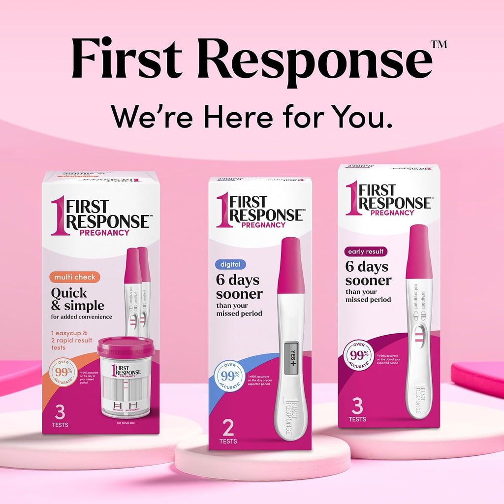 First Response Gold Digital Pregnancy Test, 2 Pack