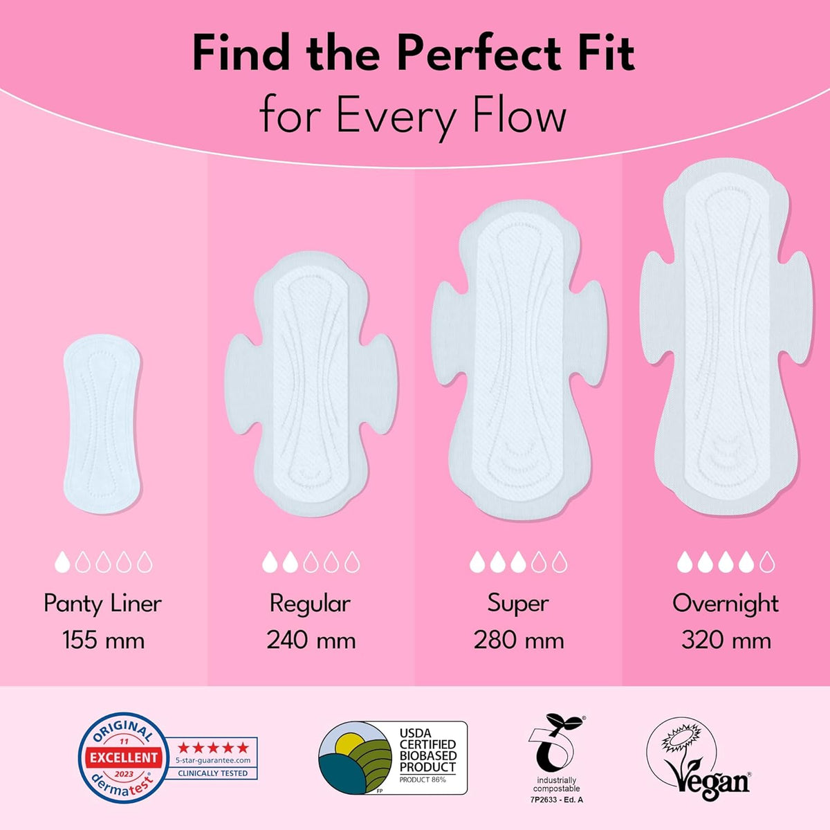 Sparkle Bamboo Panty Liners for Women, Plant-Based Daily Pantyliners | Organic Panty Liner | Pads for Women | Softer Than Cotton Panty Liners | Unscented, Chlorine Free, Flexible (Incredibly Thin, 40 Count)