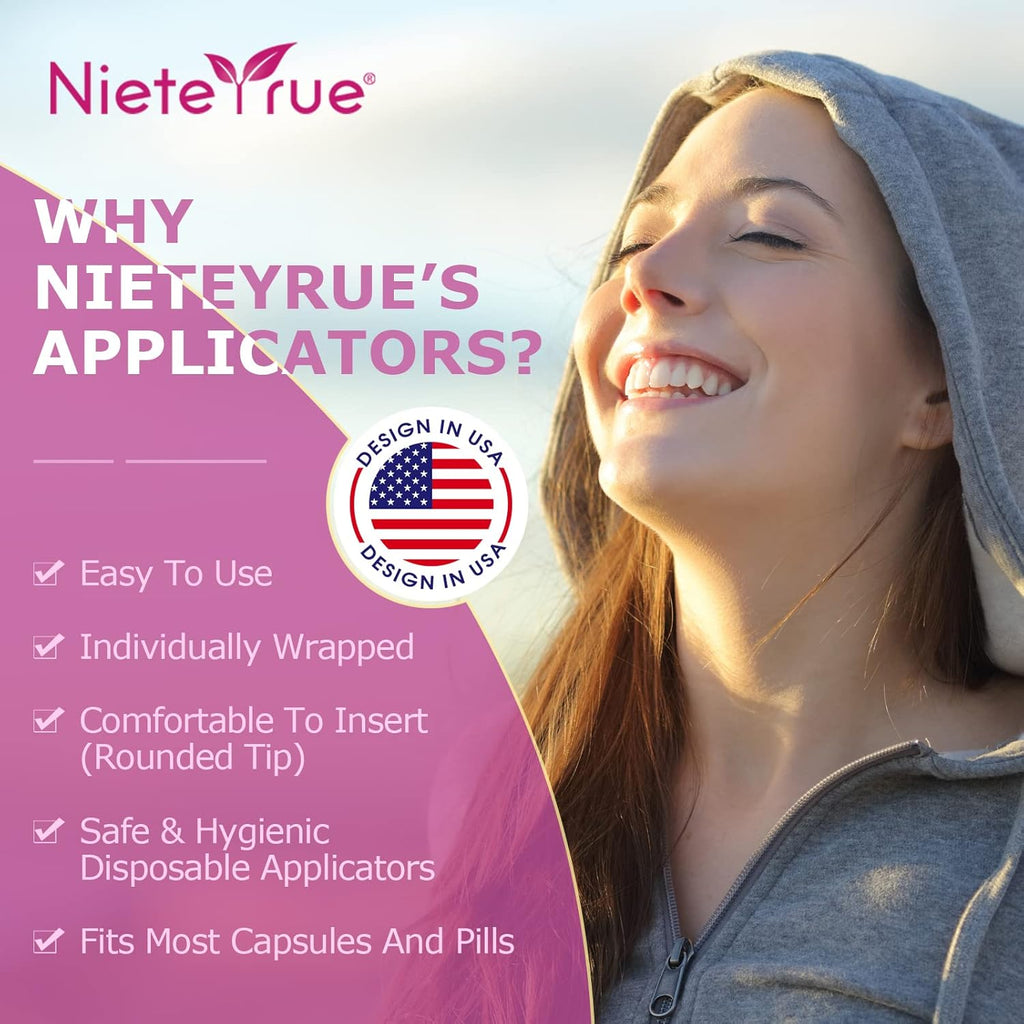 Nieteyrue Applicators and Syringes Disposable Individually Wrapped