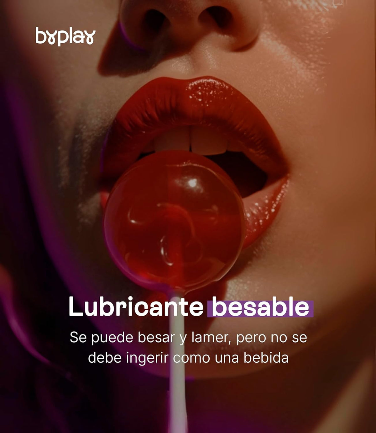 BYPLAY Water-Based Lubricant - Soft Texture Gel with Melon Aroma 100ml
