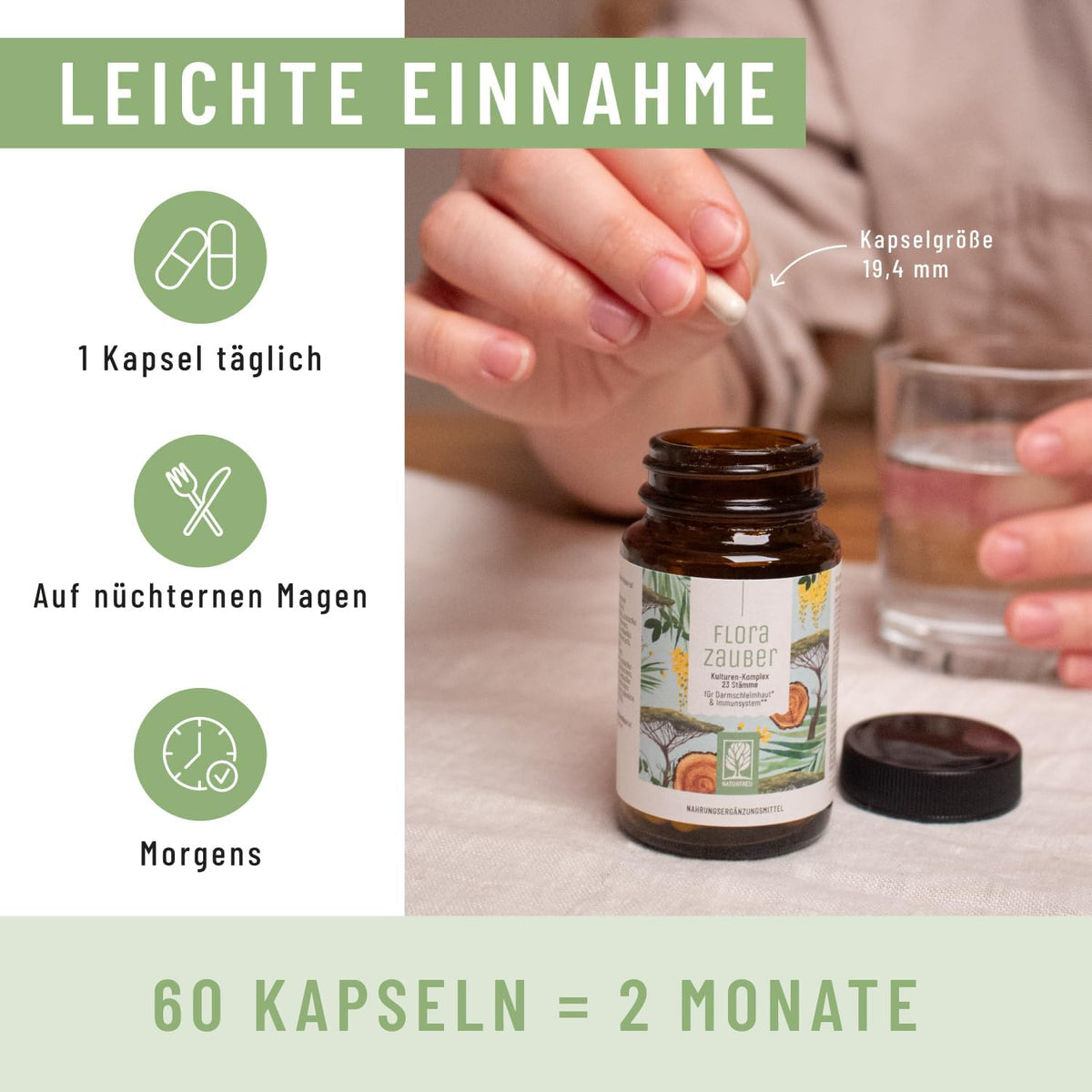 Probiotic Supplements 60 capsules