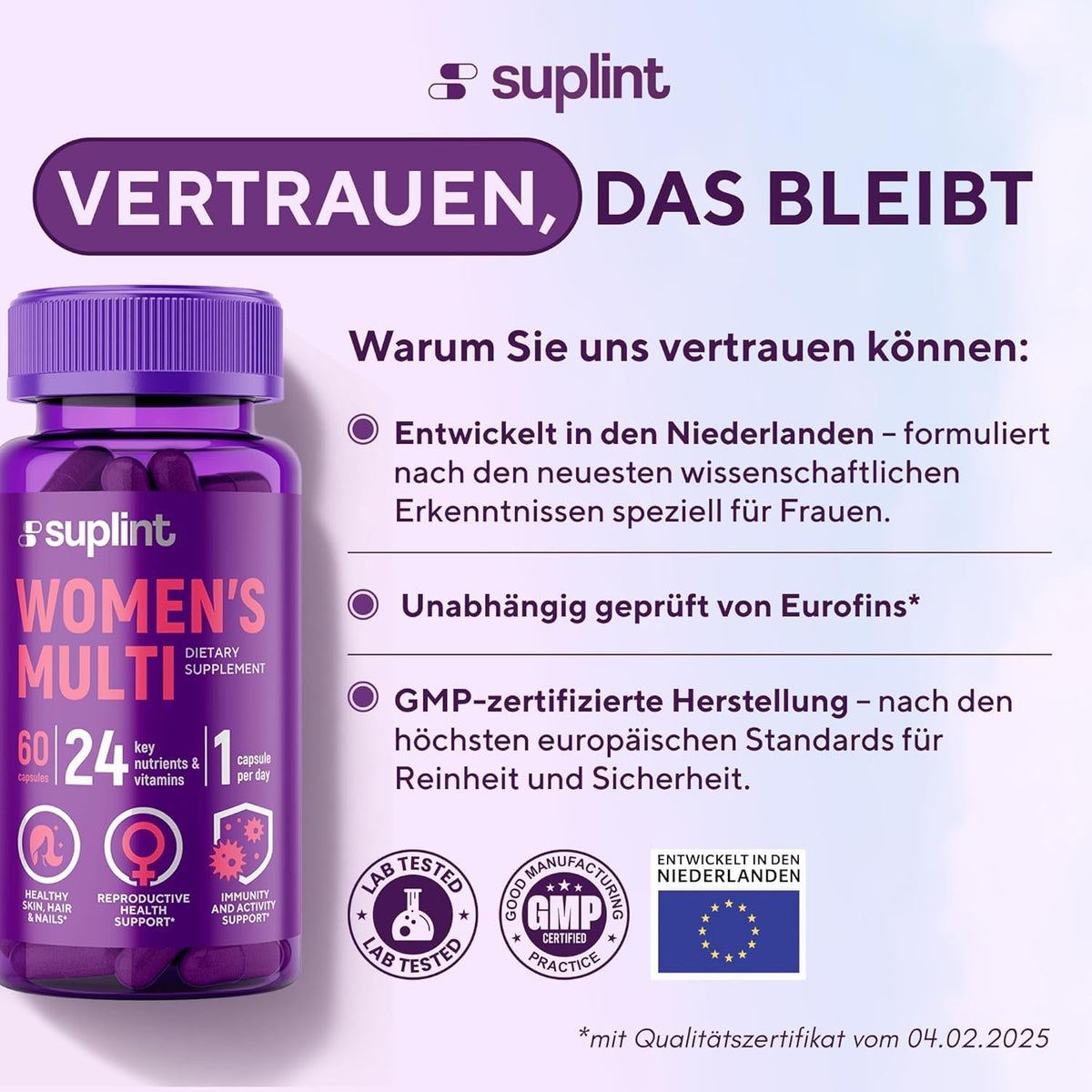Multivitamin- Dietary Supplements 60 capsules