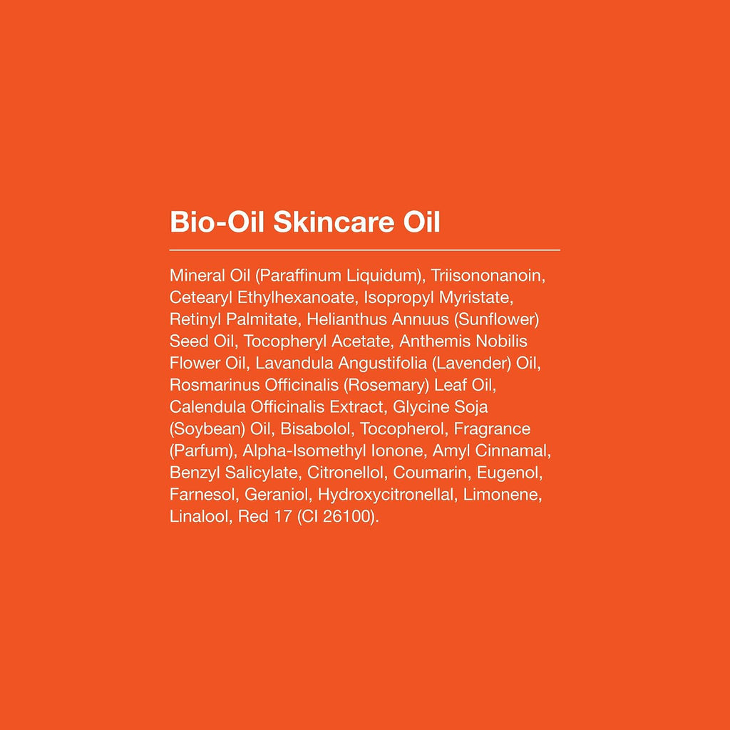 Bio-Oil Skincare Body Oil Serum for Scars and Stretch Marks, Face and Body Moisturizer with Vitamin E & A for Sensitive Dry Skin, Dermatologist Recommended, Non-Comedogenic, 2 oz, Case of 24
