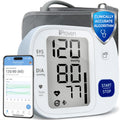 iProven Bluetooth Blood Pressure Monitor for Home Use with App Integration | For Upper Arm, Easy-to-Use One-Touch Operation, accurate BP Cuff with Large Display for Convenient Monitoring