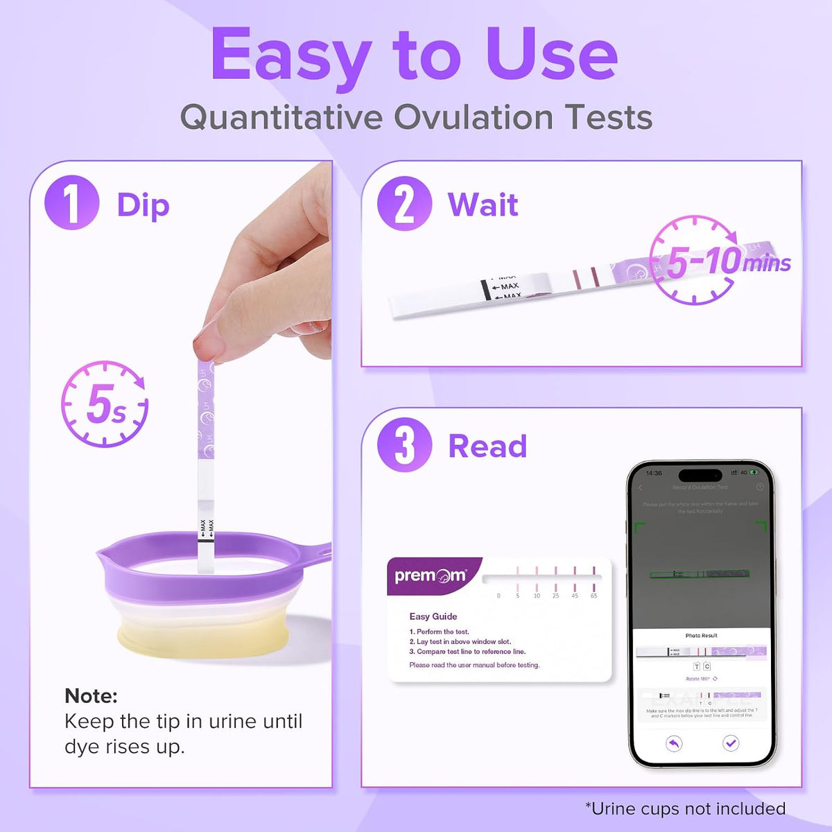 Premom Quantitative Ovulation Predictor Kit for Women