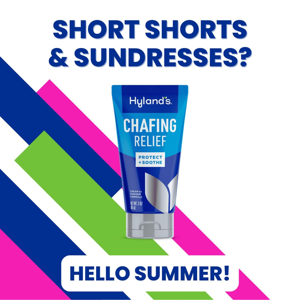 Hyland's Chafing Relief: Cream-to-Powder to Soothe Irritated Skin, 3oz