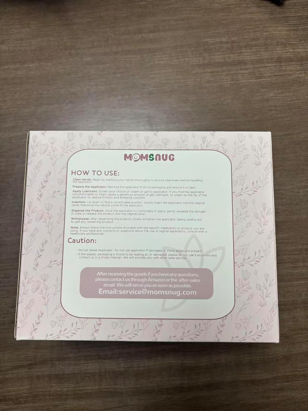 Momsnug Vaginal Applicators Disposable
