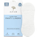 Azah Panty Liners for Women Daily use (Pack of 40) | Cottony Soft Sanitary Pads for Women | Pantyliners Pads Perfect For White Discharge & Light Spotting | Panty Liner Pads Sanitary Napkins
