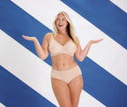 Miss Mary of Sweden Stay Fresh Wide Back Non-Padded Underwire T-Shirt Bra