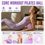 JKSHMYT Pilates Kit, Pilates Ring and Equipment for Home Workouts Set