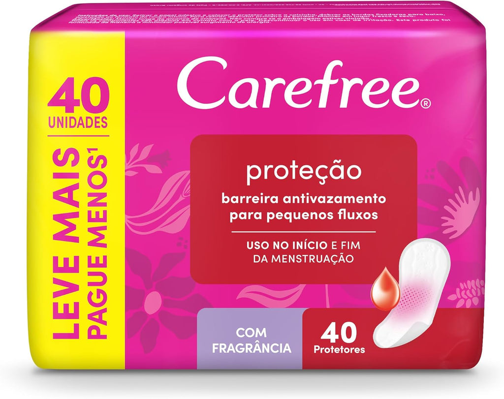Carefree Panty Liners 40 pieces