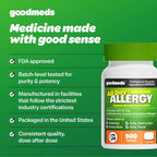 24-Hour Allergy Medicine 500-Count Non-Drowsy Antihistamine for Pollen, Hay Fever, Dry, Itchy Eyes, Allergies | Cetirizine HCl 10mg Tablets, Compare to Leading Brand