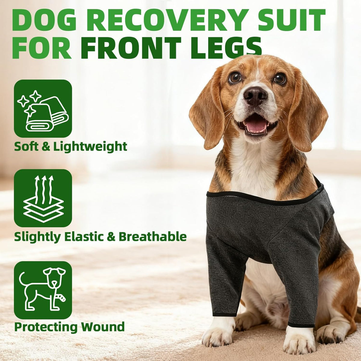 Hunde-Bodysuit Recovery Supplies