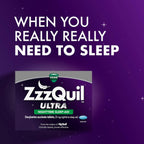 ZzzQuil, Ultra, Sleep Aid, Doxylamine Succinate 25mg, Sleep Aids for Adults, Nighttime Sleep Aid, 48 Count