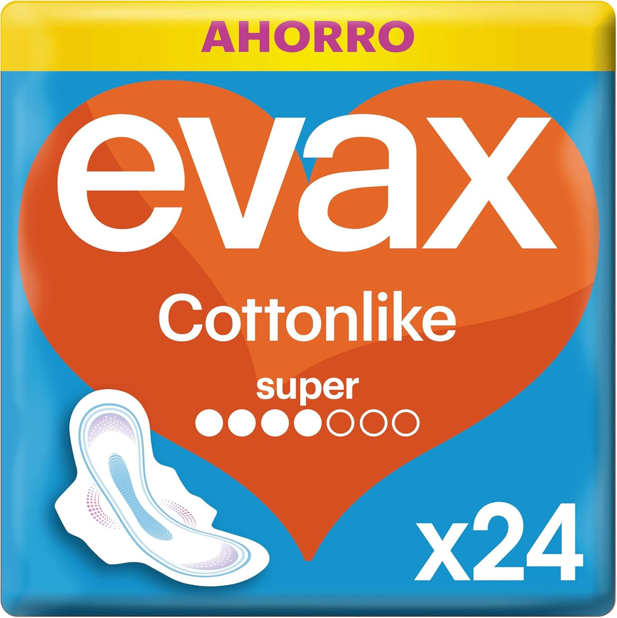 Evax Sanitary Pads 24 pieces