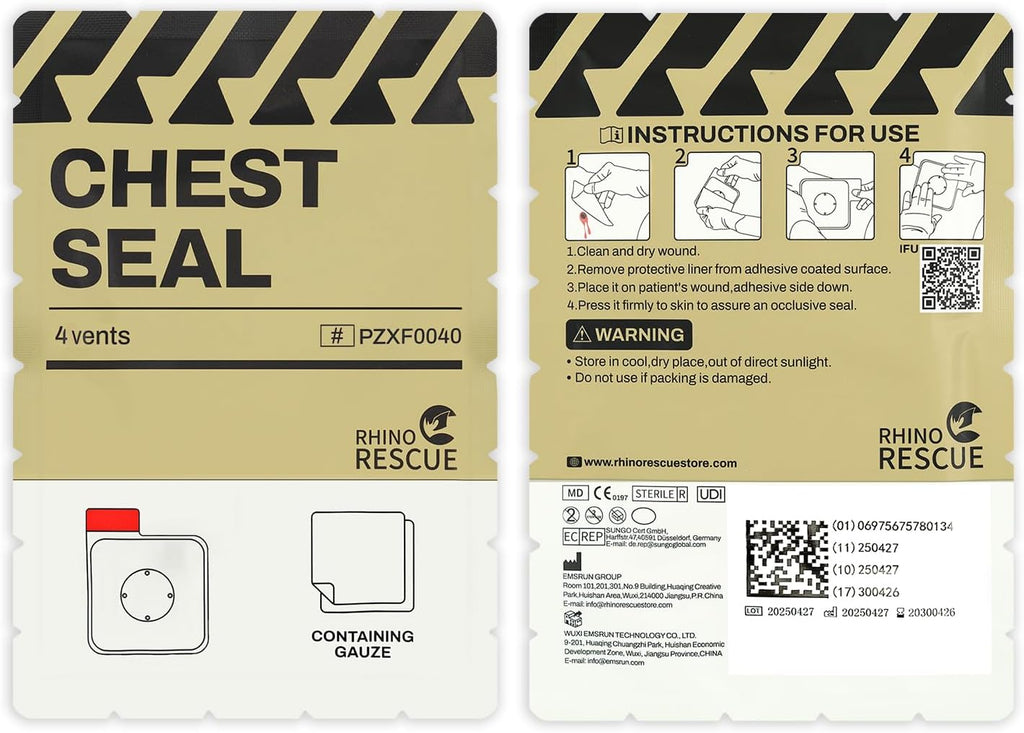 IFAK Gauze and Wound Dressings Sterile