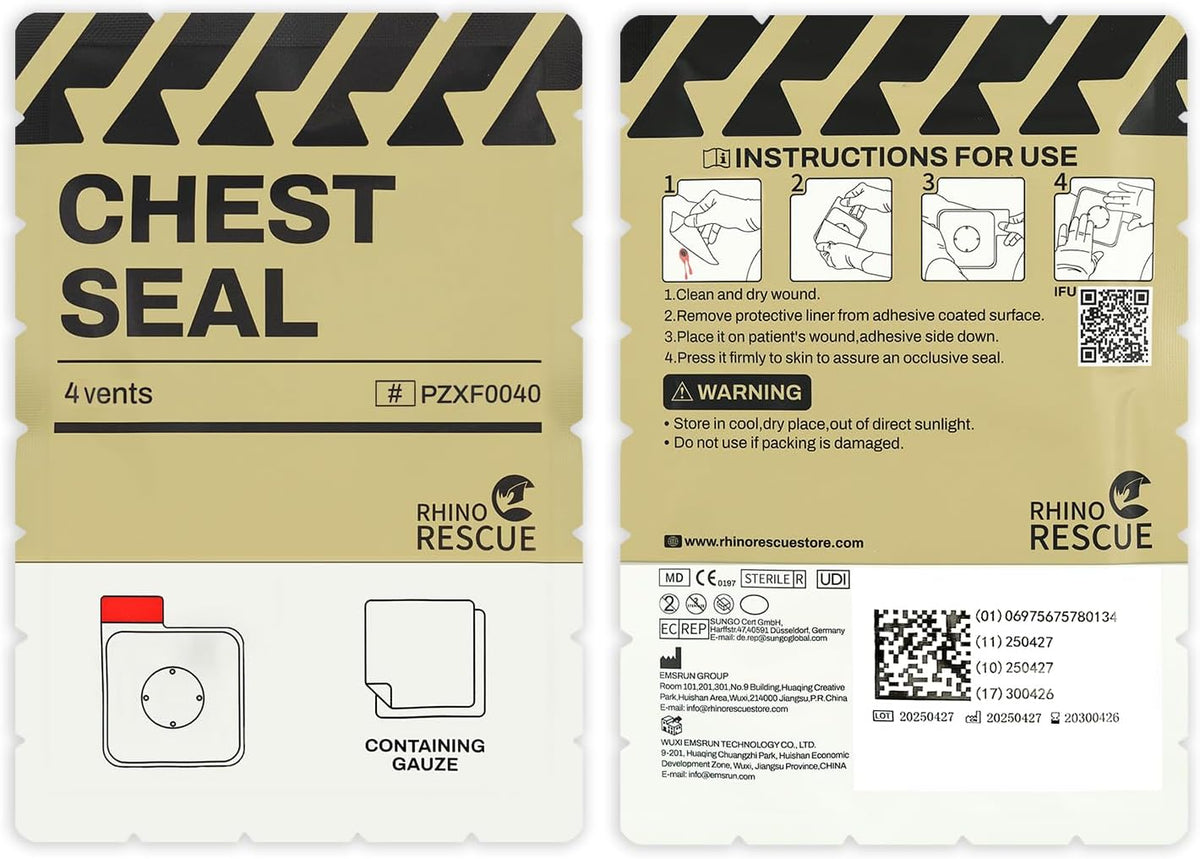 IFAK Gauze and Wound Dressings Sterile