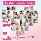 Ovulation Test Strips, 50 LH Ovulation Predictor Kit with 50 Collection Cups, Over 99% Accurately Track Ovulation Test