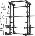 Major Fitness Drone3 Smith Machine, All-in-One Home Gym Power Rack | with Cable Crossover, Pull-Up Bars, T-Bar & Squat Station, Heavy-Duty Full-Body Workout for Strength Training