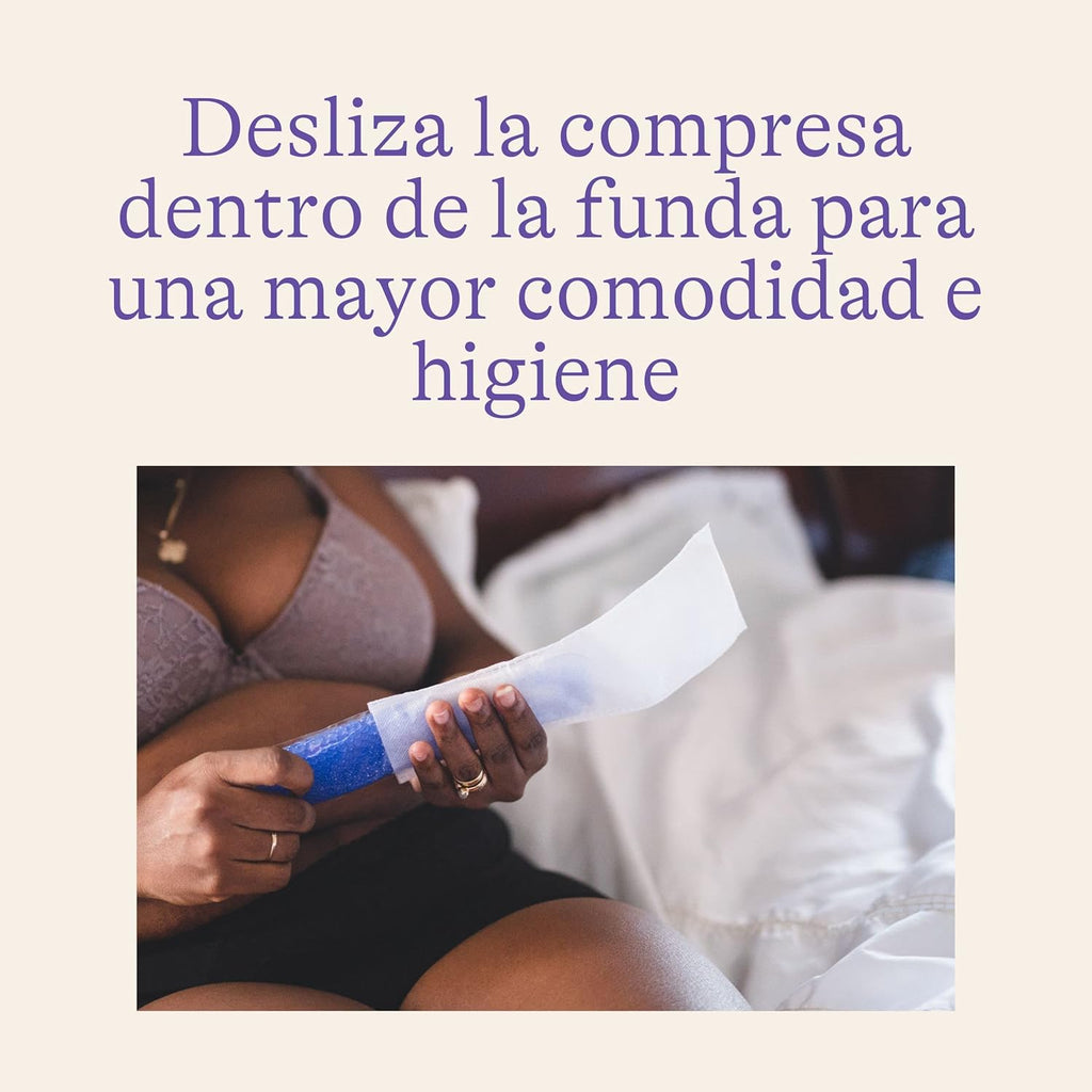 Lansinoh Disposable Sleeves for Cold Heat Compress Postpartum Pain White
