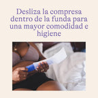 Lansinoh Disposable Sleeves for Cold Heat Compress Postpartum Pain White