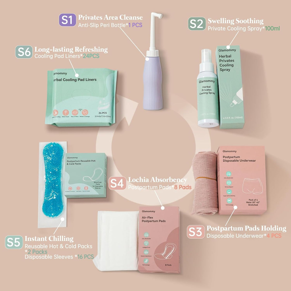 Maternity Pads Disposable Postpartum