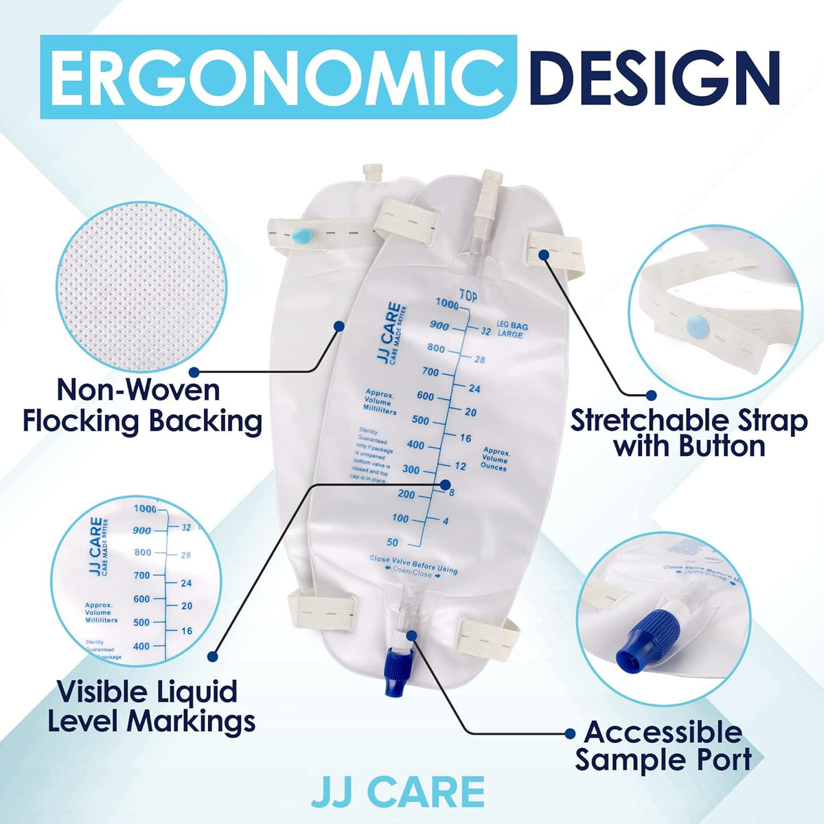 Urine Collection Bags 1000 ml