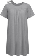 Deyeek Hospital Gowns for Women Tear Away Snap Open Back Post Surgery Dress