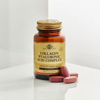 Solgar | Hyaluronic Acid Complex | Aging Prevention | Repair Dehydrated and Dehydrated Skin | Contains Vitamin C | 30 Tablets