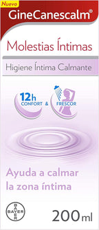 Canesten - GineCanescalm Intimate Discomfort Gel Intimate Hygiene Soothing in Vaginal Candidiasis and Vulvar Irritation, Helps Soothe Intimate Area, 200 ml