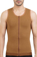 Gynecomastia Full Vest Medical Compression Jacket for Post Surgery Chest Support – Breathable Adjustable Recovery Jacket Medical Compression Full Supporter Post Operative Vest Support 1pcs