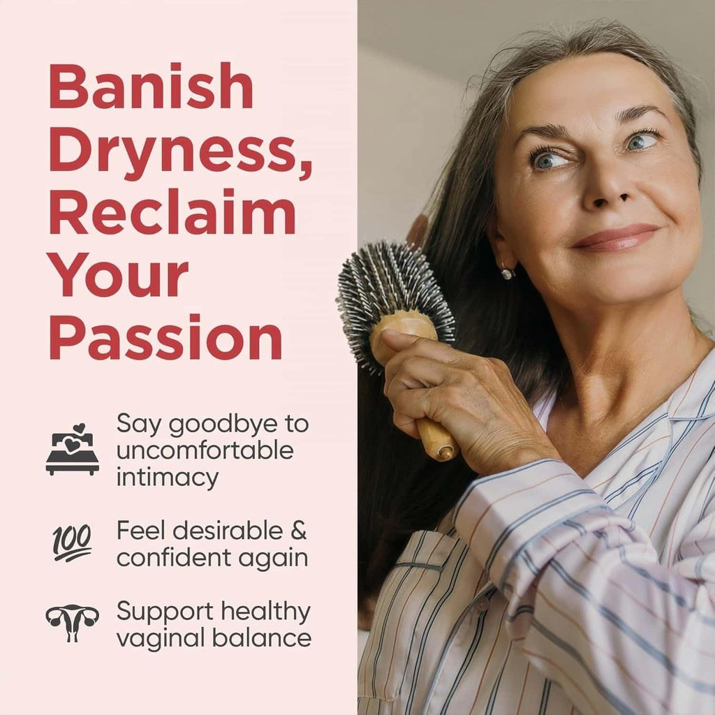 Women's probiotics - improve vaginal dryness, balance pH, healthy aging - 60 count
